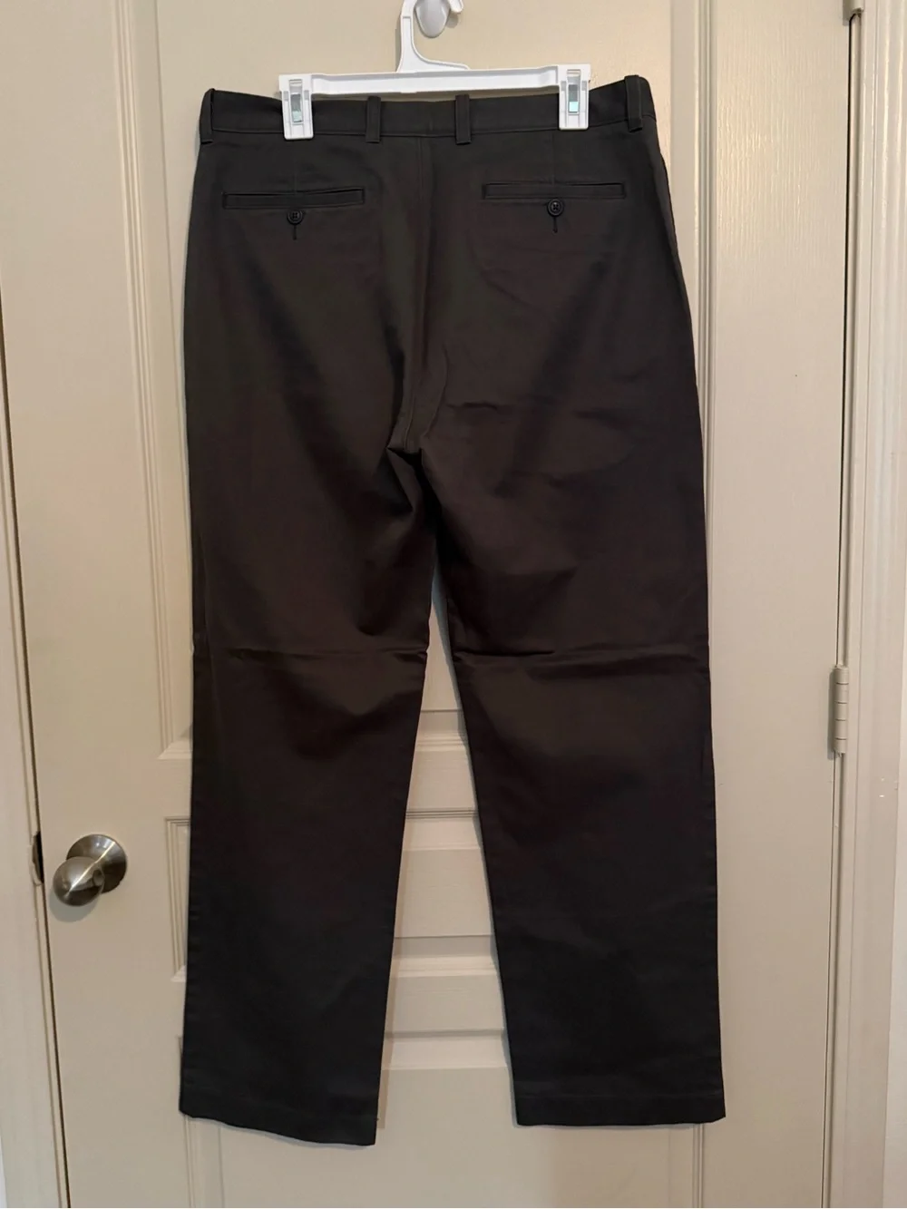 J. Crew Men’s Dark Grey Black Chino Pants